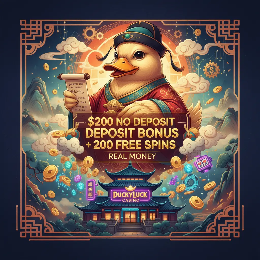 $200 no deposit bonus 200 free spins real money - DuckyLuck